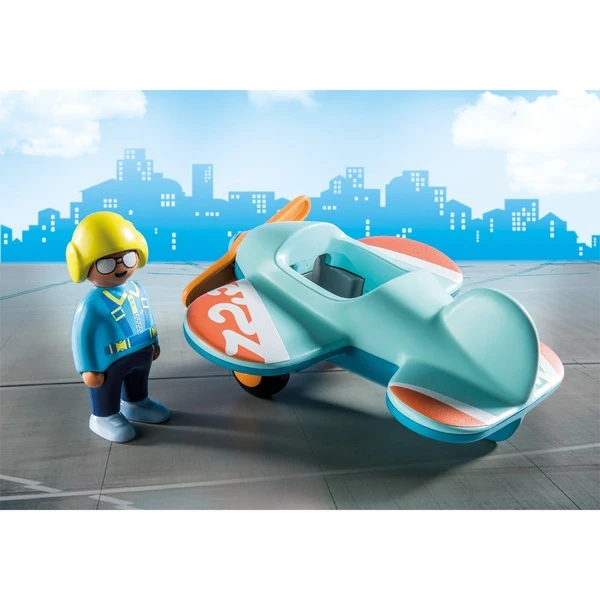 PLAYMOBIL 71159 1.2.3 Flugzeug, Konstruktionsspielzeug 3 PLAYMOBIL 71159 1.2.3 Flugzeug, Konstruktionsspielzeug – Bild 3