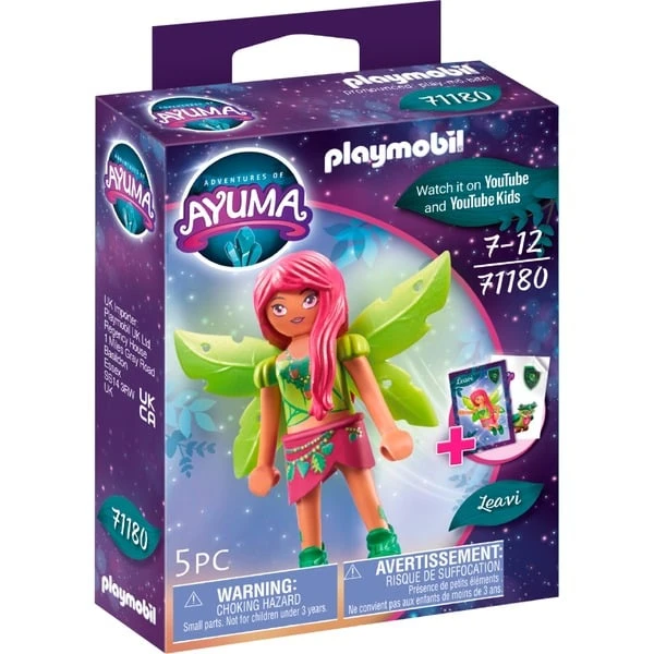 PLAYMOBIL 71180 Ayuma - Forest Fairy Leavi, Konstruktionsspielzeug 1 PLAYMOBIL 71180 Ayuma - Forest Fairy Leavi, Konstruktionsspielzeug