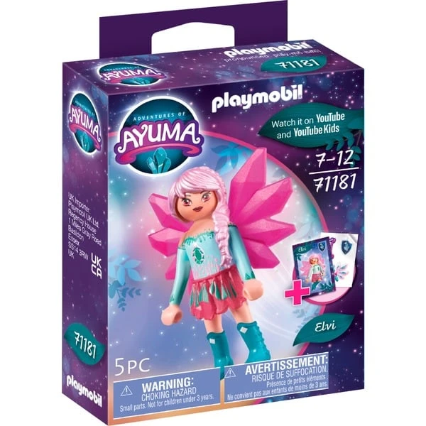 PLAYMOBIL 71181 Ayuma - Crystal Fairy Elvi, Konstruktionsspielzeug 1 PLAYMOBIL 71181 Ayuma - Crystal Fairy Elvi, Konstruktionsspielzeug