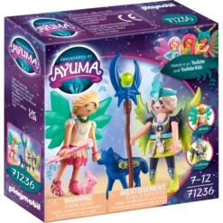 PLAYMOBIL 71236 Ayuma - Crystal- Und Moon Fairy Mit Seelentieren, Konstruktionsspielzeug