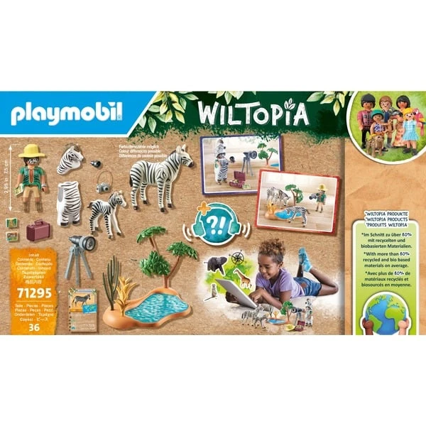 PLAYMOBIL 71295 Wiltopia Unterwegs Mit Der Tierfotografin, Konstruktionsspielzeug 8 PLAYMOBIL 71295 Wiltopia Unterwegs Mit Der Tierfotografin, Konstruktionsspielzeug – Bild 8