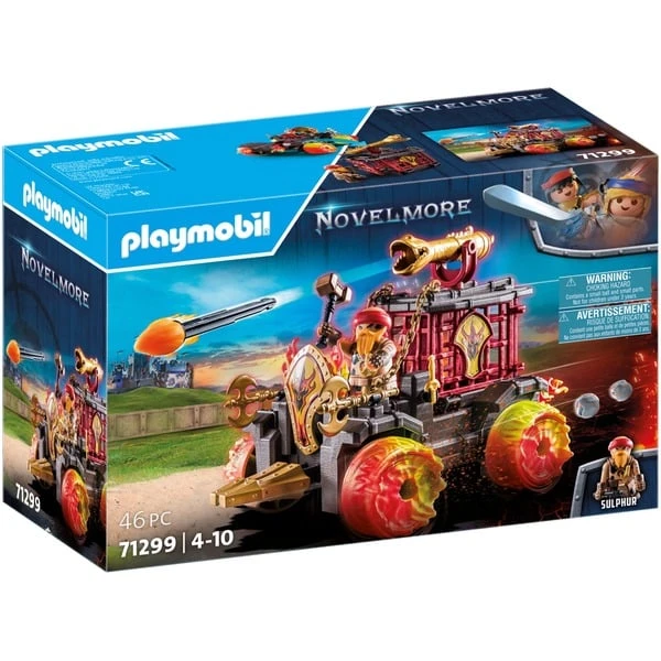 PLAYMOBIL 71299 Novelmore Burnham Raiders - Feuerkampfwagen, Konstruktionsspielzeug 1 PLAYMOBIL 71299 Novelmore Burnham Raiders - Feuerkampfwagen, Konstruktionsspielzeug