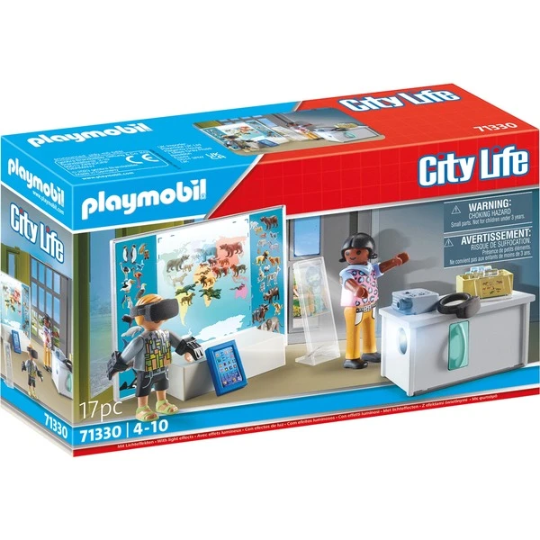 PLAYMOBIL 71330 City Life Virtuelles Klassenzimmer, Konstruktionsspielzeug 1 PLAYMOBIL 71330 City Life Virtuelles Klassenzimmer, Konstruktionsspielzeug