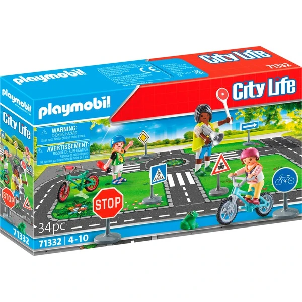 PLAYMOBIL 71332 City Life Fahrradparcours, Konstruktionsspielzeug 1 PLAYMOBIL 71332 City Life Fahrradparcours, Konstruktionsspielzeug