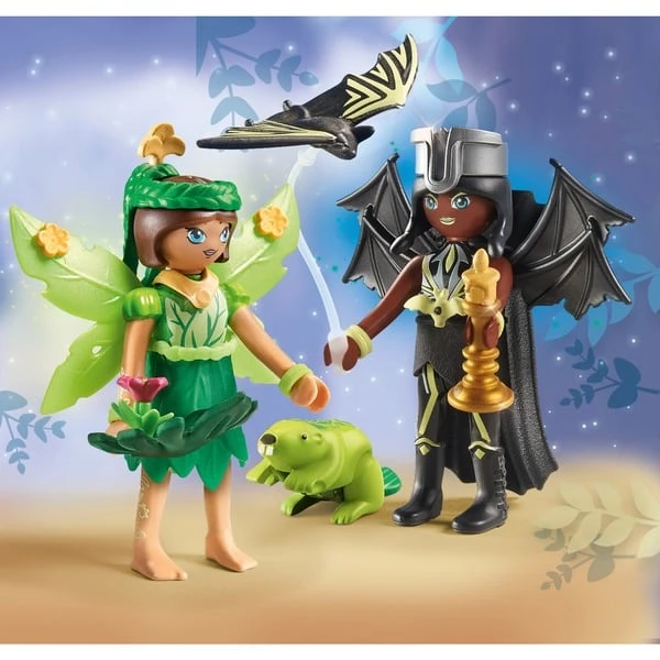 PLAYMOBIL 71350 Ayuma Forest Fairy & Bat Fairy Mit Seelentieren, Konstruktionsspielzeug 3 PLAYMOBIL 71350 Ayuma Forest Fairy & Bat Fairy Mit Seelentieren, Konstruktionsspielzeug – Bild 3
