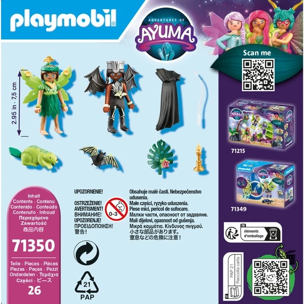 PLAYMOBIL 71350 Ayuma Forest Fairy & Bat Fairy Mit Seelentieren, Konstruktionsspielzeug 6 PLAYMOBIL 71350 Ayuma Forest Fairy & Bat Fairy Mit Seelentieren, Konstruktionsspielzeug – Bild 6