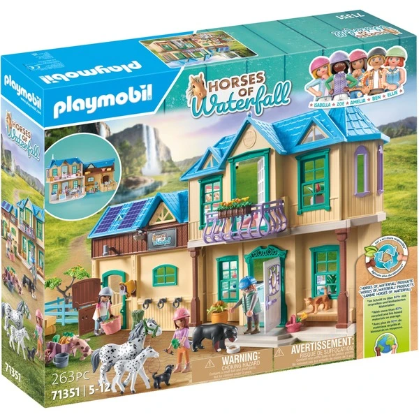 PLAYMOBIL 71351 Horses Of Waterfall - Waterfall Ranch, Konstruktionsspielzeug 1 PLAYMOBIL 71351 Horses Of Waterfall - Waterfall Ranch, Konstruktionsspielzeug
