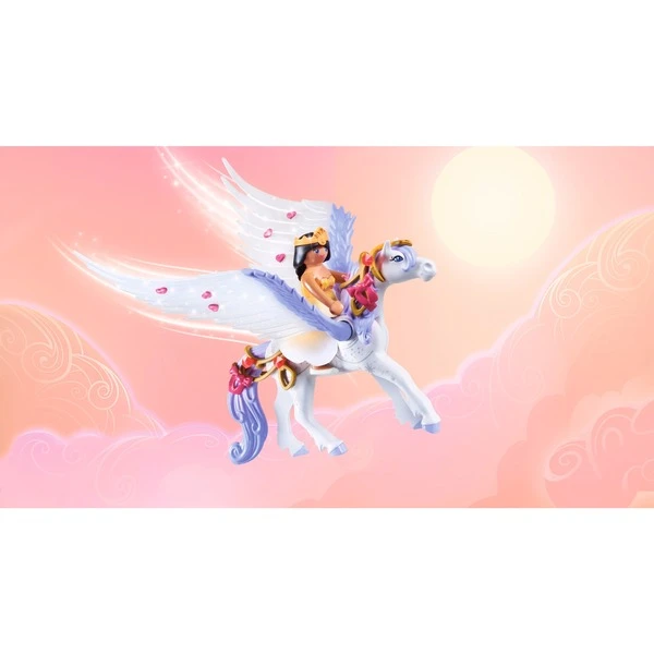 PLAYMOBIL 71361 Princess Magic Himmlischer Pegasus Mit Regenbogen, Konstruktionsspielzeug 4 PLAYMOBIL 71361 Princess Magic Himmlischer Pegasus Mit Regenbogen, Konstruktionsspielzeug – Bild 4