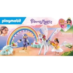 PLAYMOBIL 71361 Princess Magic Himmlischer Pegasus Mit Regenbogen, Konstruktionsspielzeug 18 PLAYMOBIL 71361 Princess Magic Himmlischer Pegasus Mit Regenbogen, Konstruktionsspielzeug -Online Kinderspielzeug PLAYMOBIL 71361 Princess Magic Himmlischer Pegasus mit Regenbogen Konstruktionsspielzeug@@1889161 8