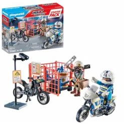 PLAYMOBIL 71381 City Action Starter Pack Polizei, Konstruktionsspielzeug 11 PLAYMOBIL 71381 City Action Starter Pack Polizei, Konstruktionsspielzeug -Online Kinderspielzeug PLAYMOBIL 71381 City Action Starter Pack Polizei Konstruktionsspielzeug@@1889176 4