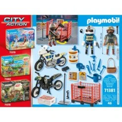 PLAYMOBIL 71381 City Action Starter Pack Polizei, Konstruktionsspielzeug 13 PLAYMOBIL 71381 City Action Starter Pack Polizei, Konstruktionsspielzeug -Online Kinderspielzeug PLAYMOBIL 71381 City Action Starter Pack Polizei Konstruktionsspielzeug@@1889176 6