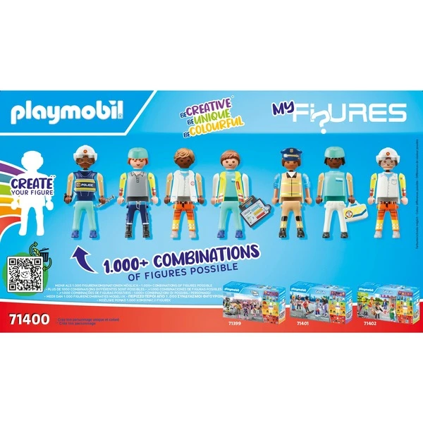 PLAYMOBIL 71400 My Figures: Rescue, Konstruktionsspielzeug 6 PLAYMOBIL 71400 My Figures: Rescue, Konstruktionsspielzeug – Bild 6