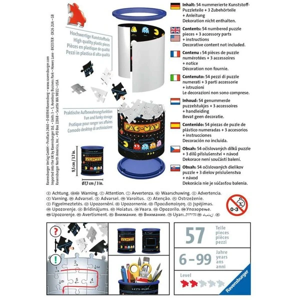 Ravensburger 3D Puzzle Utensilo Pac-Man 3 Ravensburger 3D Puzzle Utensilo Pac-Man – Bild 3