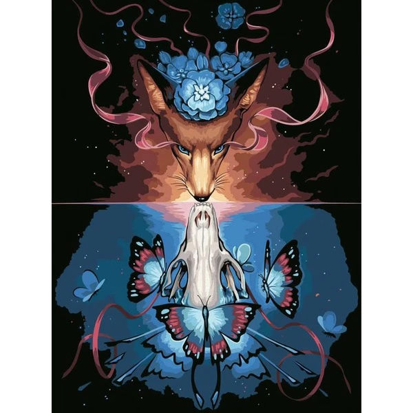 Ravensburger CreArt - Beautiful Death, Malen 2 Ravensburger CreArt - Beautiful Death, Malen – Bild 2