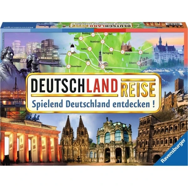 Ravensburger Deutschlandreise, Brettspiel 1 Ravensburger Deutschlandreise, Brettspiel