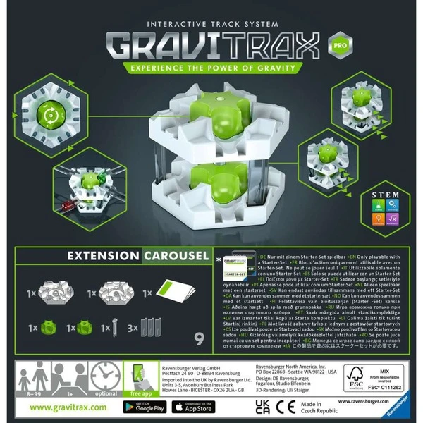 Ravensburger GraviTrax Erweiterung PRO Carousel, Bahn 4 Ravensburger GraviTrax Erweiterung PRO Carousel, Bahn – Bild 4