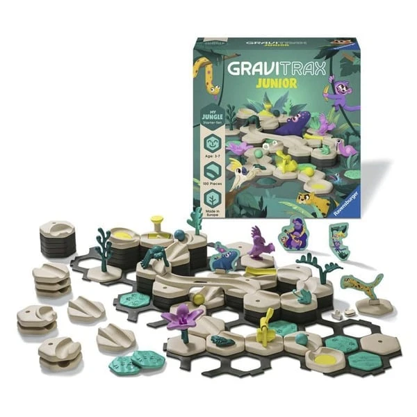 Ravensburger GraviTrax Junior Starter-Set L Jungle, Bahn 2 Ravensburger GraviTrax Junior Starter-Set L Jungle, Bahn – Bild 2