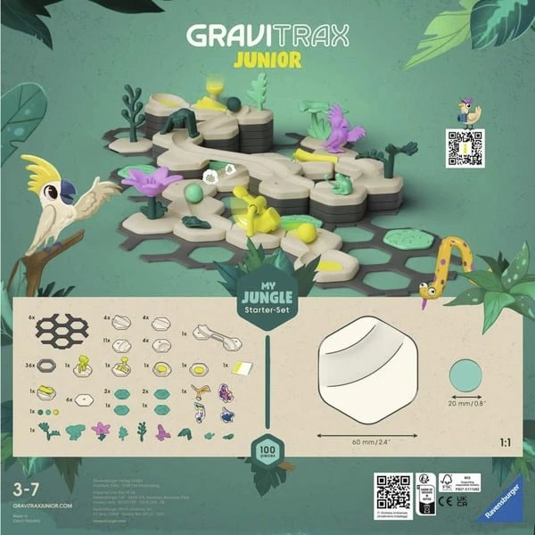 Ravensburger GraviTrax Junior Starter-Set L Jungle, Bahn 4 Ravensburger GraviTrax Junior Starter-Set L Jungle, Bahn – Bild 4