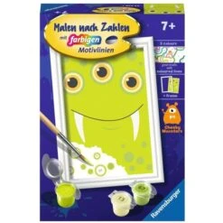 Ravensburger Malen Nach Zahlen - Grünes Monster