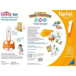 Ravensburger Tiptoi ACTIVE Set Kunterbuntes Tanz-Theater, Brettspiel 7 Ravensburger Tiptoi ACTIVE Set Kunterbuntes Tanz-Theater, Brettspiel -Online Kinderspielzeug Ravensburger tiptoi ACTIVE Set Kunterbuntes Tanz Theater Brettspiel@@1876122 3