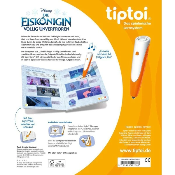 Ravensburger Tiptoi Die Eiskönigin - Völlig Unverfroren, Lernbuch 2 Ravensburger Tiptoi Die Eiskönigin - Völlig Unverfroren, Lernbuch – Bild 2