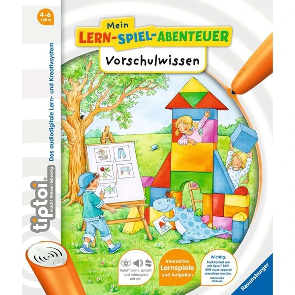 Ravensburger Tiptoi Mein Lern-Spiel-Abenteuer: Vorschulwissen, Lernbuch 1 Ravensburger Tiptoi Mein Lern-Spiel-Abenteuer: Vorschulwissen, Lernbuch