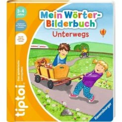 Ravensburger Tiptoi Mein Wörter-Bilderbuch: Unterwegs, Lernbuch