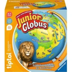Ravensburger Tiptoi Mein Interaktiver Junior Globus, Lernspaß