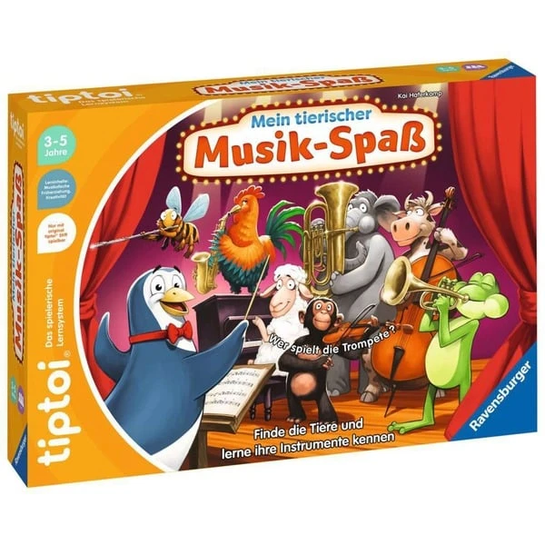 Ravensburger Tiptoi Mein Tierischer Musik-Spaß, Brettspiel 1 Ravensburger Tiptoi Mein Tierischer Musik-Spaß, Brettspiel