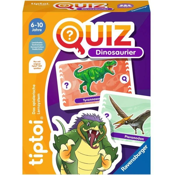 Ravensburger Tiptoi Quiz Dinosaurier, Quizspiel 2 Ravensburger Tiptoi Quiz Dinosaurier, Quizspiel – Bild 2