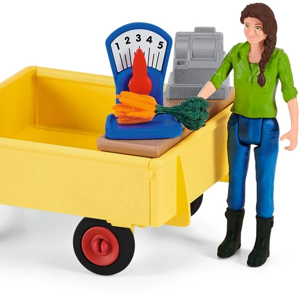 Schleich Farm World Mobiler Farm Stand, Spielfigur 4 Schleich Farm World Mobiler Farm Stand, Spielfigur – Bild 4