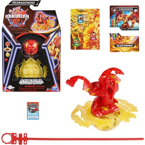 Spin Master Bakugan 2023 Special Attack 1er Pack - Dragonoid, Geschicklichkeitsspiel 1 Spin Master Bakugan 2023 Special Attack 1er Pack - Dragonoid, Geschicklichkeitsspiel