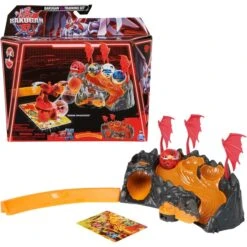 Spin Master Bakugan 2023 Training Set Mit Core Ball Titanium Dragonoid Vom Drachen-Clan, Geschicklichkeitsspiel