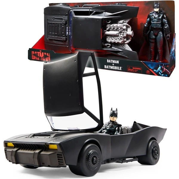 Spin Master Batmobile Mit Batman, Spielfahrzeug 1 Spin Master Batmobile Mit Batman, Spielfahrzeug