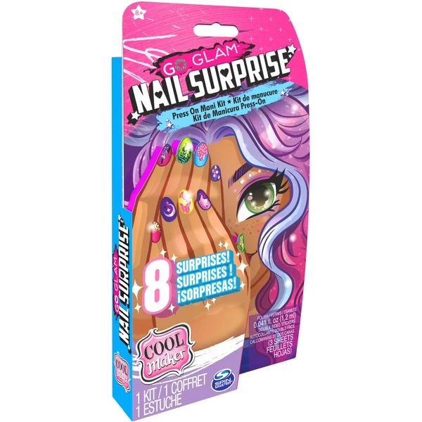 Spin Master Go Glam Nail Surprise Überraschungsnägel, Basteln 1 Spin Master Go Glam Nail Surprise Überraschungsnägel, Basteln