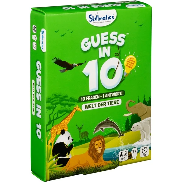 Spin Master Guess In 10 - Ratespiel "Welt Der Tiere" , Quizspiel 1 Spin Master Guess In 10 - Ratespiel "Welt Der Tiere" , Quizspiel