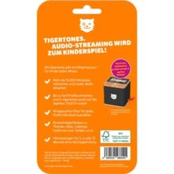 Tigermedia Tigerticket 6 Monate, Hörbuch 5 Tigermedia Tigerticket 6 Monate, Hörbuch -Online Kinderspielzeug Tigermedia tigerticket 6 Monate H rbuch@@1894304 1