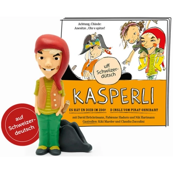 Tonies Kasperli - Es Hät En Dieb Im Zoo! / D Insle Vom Pirat Ohnibart, Spielfigur 1 Tonies Kasperli - Es Hät En Dieb Im Zoo! / D Insle Vom Pirat Ohnibart, Spielfigur