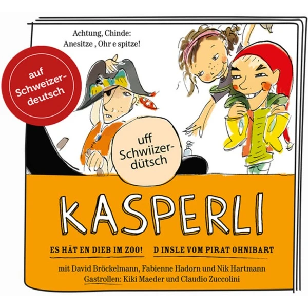 Tonies Kasperli - Es Hät En Dieb Im Zoo! / D Insle Vom Pirat Ohnibart, Spielfigur 3 Tonies Kasperli - Es Hät En Dieb Im Zoo! / D Insle Vom Pirat Ohnibart, Spielfigur – Bild 3